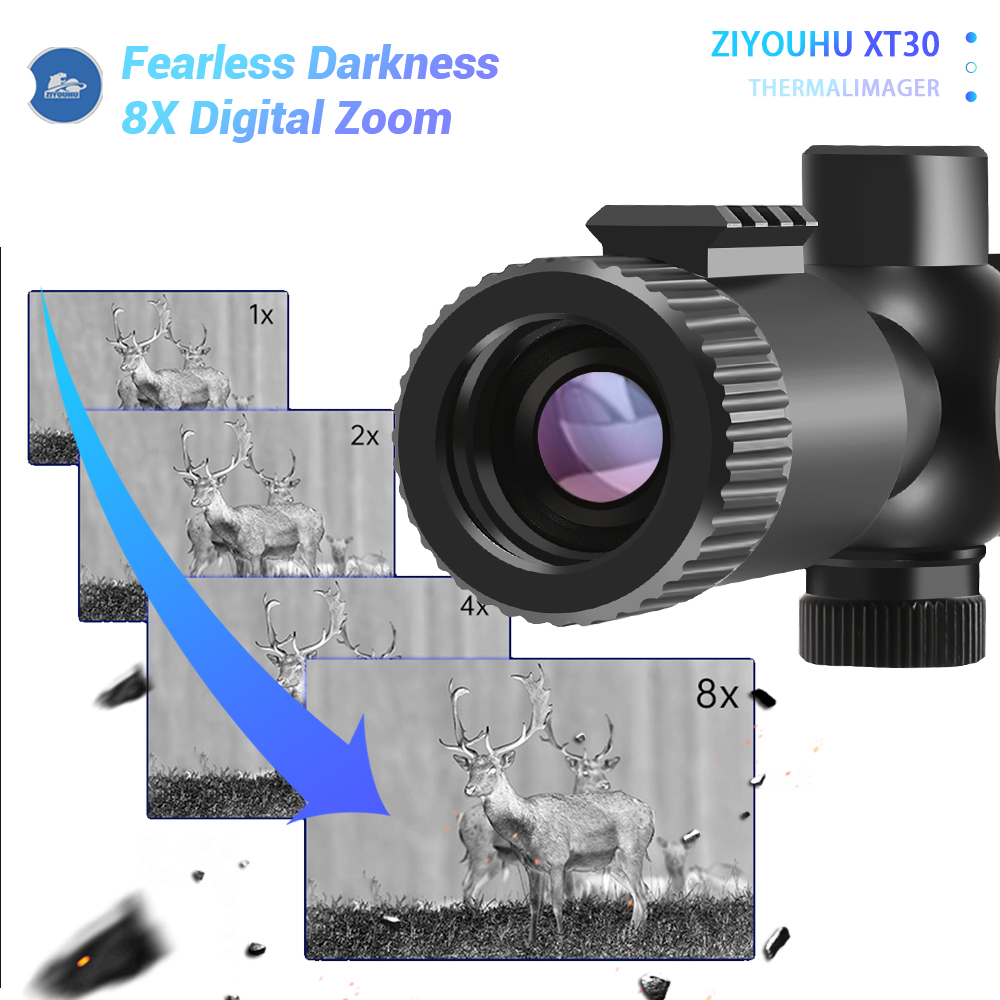 Hunting Thermal Imaging Scope - XT30 BDC Termal Kapsam Görüşü 384x288