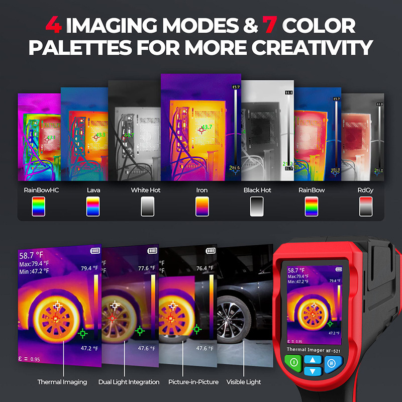 NOYAFA NF-521 Kızılötesi Terma - Nf 521 Thermal Imaging Camera incelemesi ve fiyatı