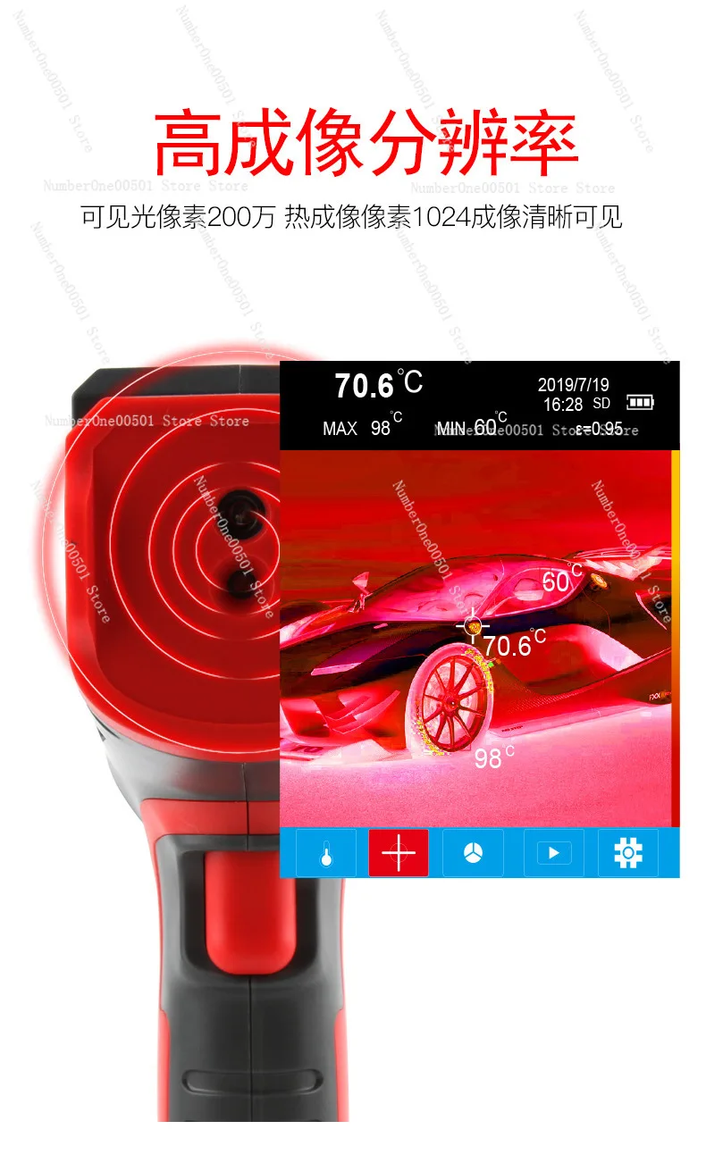 Endüstriyel Denetim İçin NF-52 - Nf 521 Thermal Imaging Camera incelemesi ve fiyatı