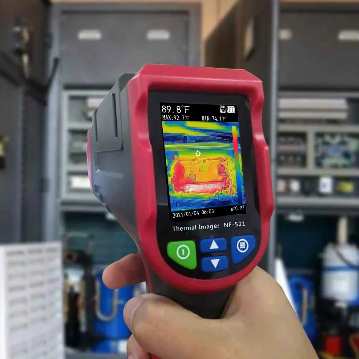 Termal kamera, kızılötesi term - Nf 521 Thermal Imaging Camera incelemesi ve fiyatı