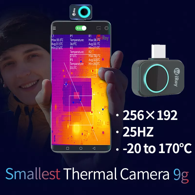 InfiRay P2 kızılötesi termal k - Nf 521 Thermal Imaging Camera incelemesi ve fiyatı