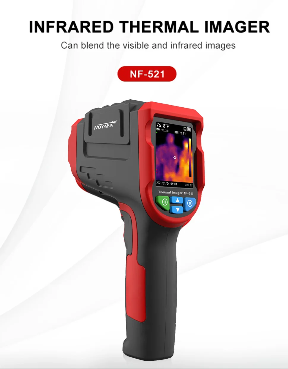 NF-521 Otomatik Sıcaklık Ölçer - Nf 521 Thermal Imaging Camera incelemesi ve fiyatı