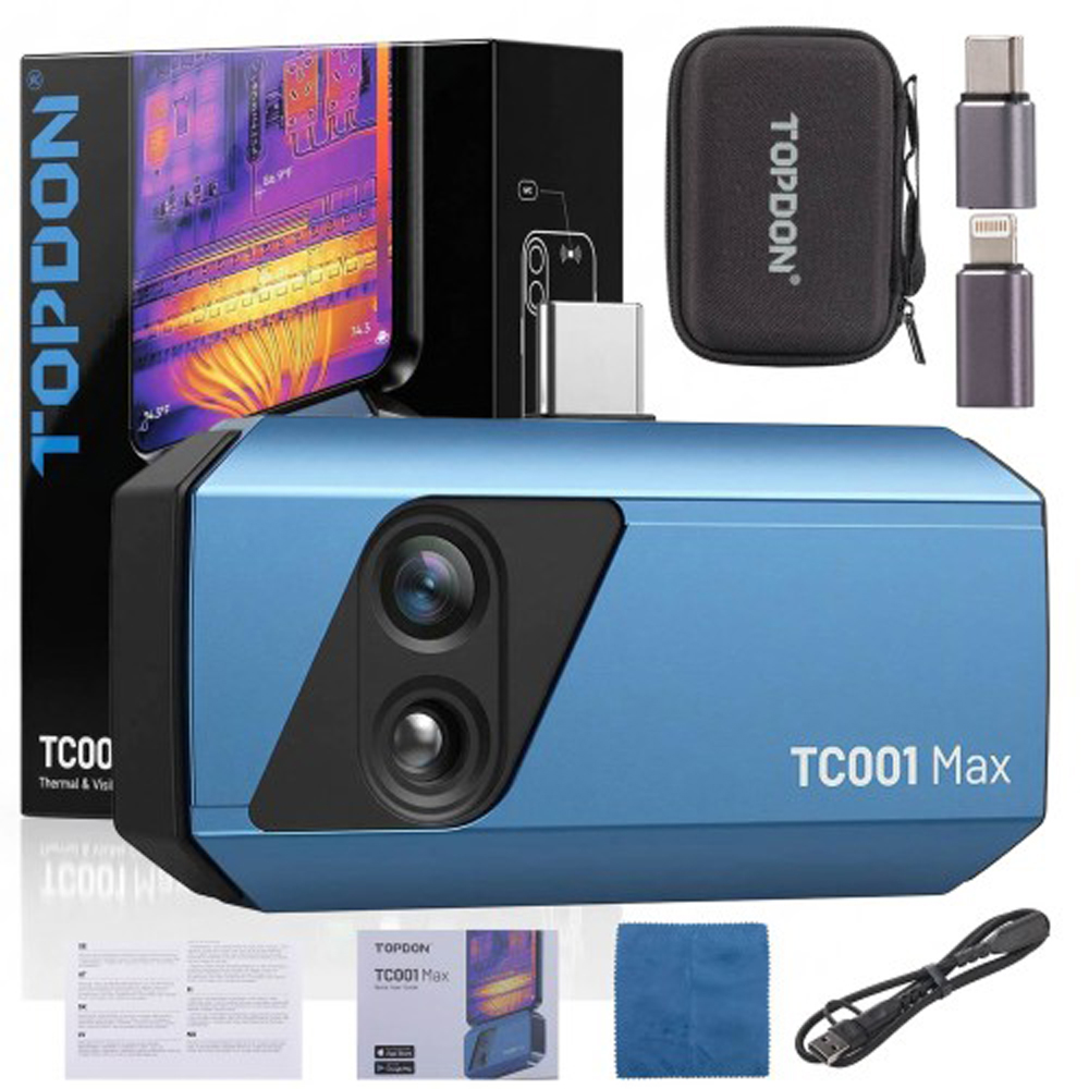 TOPDON TC001 Max Çift Lensli T - Topdon Tc001 Thermal Camera incelemesi ve fiyatı